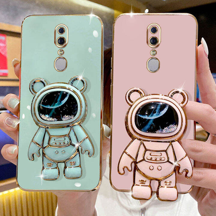 andyh-phone-case-oppo-f11-a9-a9x-6dstraight-edge-plating-quicksand-astronauts-who-take-you-to-explore-space-bracket-soft-luxury-high-quality-new-protection-design