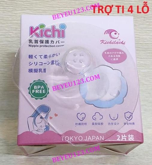 Hộp 02 cái trợ ti hoặc trợ ty mẹ hỗ trợ cho bé bú không bpa kichilachi - ảnh sản phẩm 5