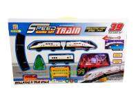 Worktoys ของเล่น รถไฟ รถไฟฟ้าชุดใหญ่ Speed Train 3316A