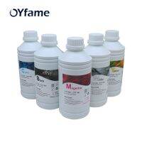 Oyfame หมึก Trasnfer 1000มล. * 5 DTF สำหรับการพิมพ์ DTF โดยตรงหมึกพิมพ์ฟิล์มติดผนังสีสิ่งทอและหมึกสีขาว