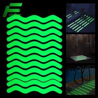 ☁☍☫ Anti Slip Strips Transparent Glow At Night Shower Stickers Bath Mats Bathroom Safety Anti-fall Tape Pad For Bathtub Shower Stair