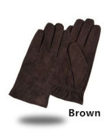 Gours New Winter Long Genuine Leather Gloves Men Suede Black Warm Touch Screen Gloves Brand Goatskin Mittens Luvas GSM023