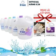 Nước xả giặt dnee 2 trong 1, nước giặt quần áo Thái Lan can 3000ml