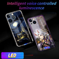 MG เคสโทรศัพท์แก้ว LED สำหรับ OPPO เคสโทรศัพท์ Reno9/9pro Reno4se 4pro Reno6pro Reno5plus + Reno7se Reno 7Lite Reno8proplus/ค้นหา X5Pro ถังของฝนที่แห้งแล้ง