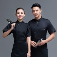 [TIN Household Products] เสื้อเชฟแขนยาวผ้ากันเปื้อนเชฟแจ็คเก็ตหัวเชฟเครื่องแบบร้านอาหารโรงแรมครัวทำอาหารบริการอาหารผ้าปูโต๊ะเชฟ