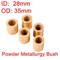 4 10PCS Porous Bearing Powder Metallurgy Oil Bronze Bush Guide Sleeve ID 28MM 28X35X22 25 28 30 32 35 40MM Precision Copper Base