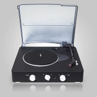 Record Player Turntable Wireless Portable LP Phonograph with Built in Stereo Speakers 3-Speed Belt-Drive Turntable Vinyl