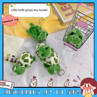 Adventure Toy พวงกุญแจตุ๊กตาผ้ากำมะหยี่สีเขียวสำหรับตกแต่งรูปเต่า