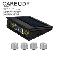 CAREUD TPMS T86-WF-S ยานพาหนะภายนอก TPMS ยานพาหนะ USB ขับเคลื่อน / พลังงานแสงอาทิตย์ TPMS