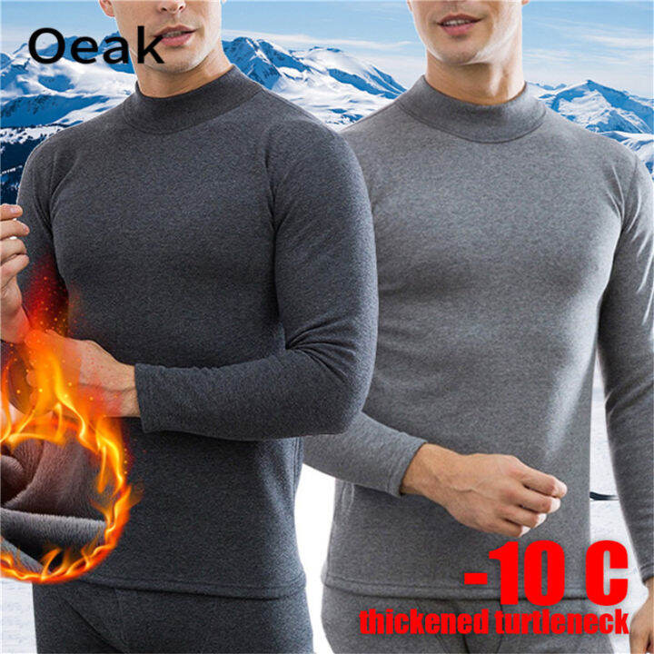 Oeak Thermal Underwear Sets For Men Winter Thermos Underwear Long Johns