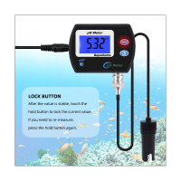 Accurate PH Meter for Aquarium Multi-Parameter Water Quality Monitor Online PH Monitor Acidometer