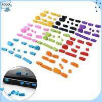 FCOCA 16pcs 13pcs สากล อินเทอร์เฟซ RJ45 อุปกรณ์เสริมคอมพิวเตอร์ ฝาครอบกันฝุ่น พอร์ต USB Type-C จุก ปลั๊กกันฝุ่นแล็ปท็อป