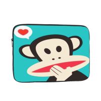 Paul Frank เคสแล็ปท็อปแบบพกพากันกระแทก10-17นิ้วแบบมีแถบ