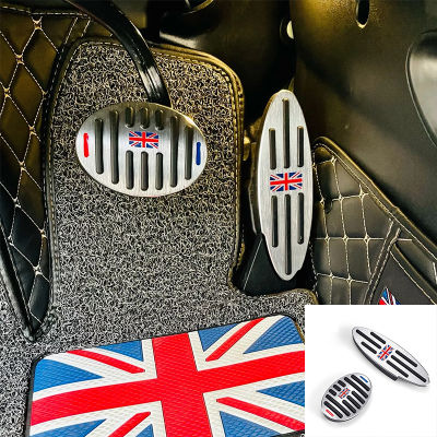 Union Jack Foot Rest Pedal Sticker for Mini Cooper S One R50 R53 R55 R56 R60 F55 F56 F54 F60 Countryman Clubman Accessories