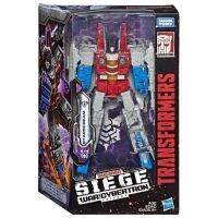 Hasbro Transformers การโจมตีด้วยสตาร์สครีมไซเบอร์ตรอนการต่อสู้ Voyager Class V