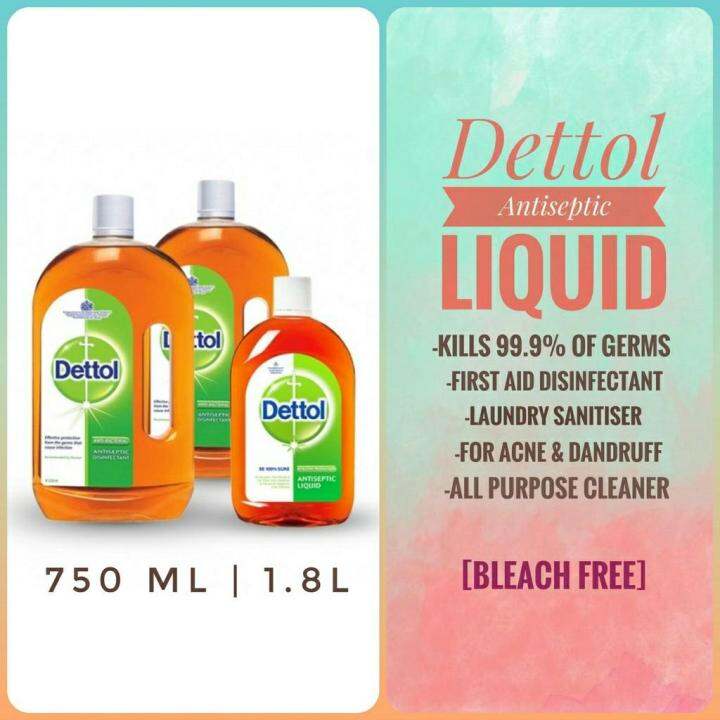 Dettol AllPurpose Antiseptic Liquid Concentrate 500ml Lazada PH