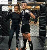 Venom Tights มวย UFC แขนสั้นผู้ชาย,ชุดฝึกซ้อม Sanda ต่อสู้ MMA วิ่งกีฬาฟิตเนสระบายอากาศแห้งเร็ว