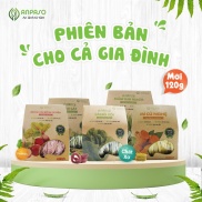 COMBO 5 gói mix vị Mì rau củ hữu cơ Organic Anpaso mỳ rau eat clean giảm