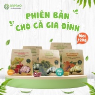 COMBO 5 gói mix vị Mì rau củ hữu cơ Organic Anpaso mỳ rau eat clean giảm thumbnail