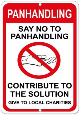 ป้ายเตือน Panling บอกว่าไม่ให้ Panling ช่วยแก้ปัญหาเครื่องหมายจราจรป้ายธุรกิจป้ายดีบุกโลหะอลูมิเนียม