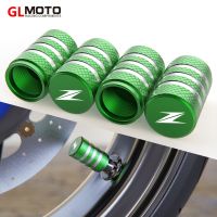 ◑◈❈ Motorcycle Wheel Tire Valve Cover Cap Plug CNC Accessories With Logo Z For KAWASAKI New Z400 2019 Z900 Z1000 Z800 Z750 Z300 Z650