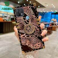 เคสนิ่มใส่โทรศัพท์พิมพ์ลายเสือดาวกากเพชรสุดหรูแผ่นแหวนเพชรทอง A15S TPU ฝาหลังสำหรับ OPPO A39 A31 A7 A5S A12 A52 A92 A91 A55 A11K A32 A54 A74 A93 A77 A77S A16 A94 A96 A36 A16E a17K A58 A78