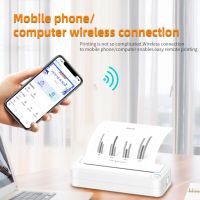 X8เครื่องพิมพ์ความร้อนผู้ผลิต A4ป้ายที่มีรูปภาพข้อผิดพลาดในการพิมพ์ WiFi/บลูทูธเข้ากันได้กับเครื่องพิมพ์แบบไร้สายหมึกพิมพ์