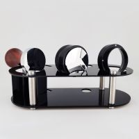 Limited Time Discounts 1-4Pcs 51/53/58MM 304 Stainless Steel 3 Angled Coffee Tamper,Base Flat Tamers, Dosring Ring With With Magnet, Tamper Stand