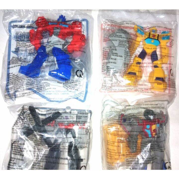 Happy Meal Transformers Cyberverse 2019 McDonald's Lazada PH