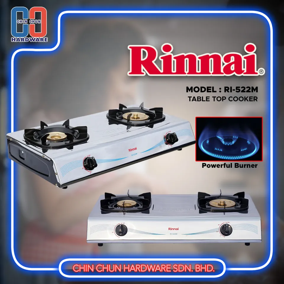 Table Top Cooker – Rinnai Malaysia