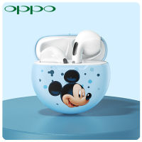 หูฟังบลูทูธ OPPO NEW Disney น่ารักการ์ตูนไร้สายบลูทูธหูฟังชนิดใส่ในหูชุดหูฟังD10 Mickey TWS5.0 พร้อมไมโครโฟน สมาร์ททัช หูฟังเบสหนัก/Disney Home pro