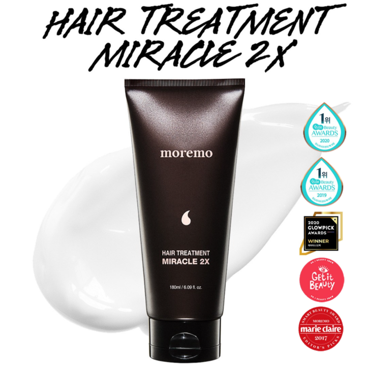 [MOREMO] Hair Treatment Miracle 2X for Damaged Hair 180ml Lazada