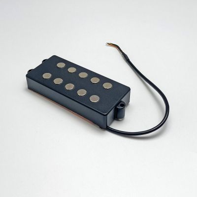 ；‘【；。 1Pcs 5 String Bass Humbucker Double Coil Pickup For Electric Bass Guitar With 4 Core & Earth Wire)