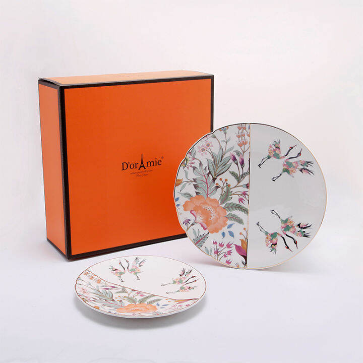 High Quality* Nordic Style Marble Design Oval Serving Dish/Food