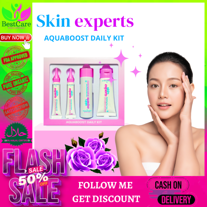 20X EFFECTIVE WHITENING AQUABOOST Daily Skin experts Kit Hydrating