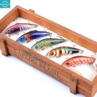 WT【ready Stock】Fishing Lure 7Cm 8.2G 3D Eyes เหยื่อตกปลาพลาสติกแข็งประดิษฐ์1【cod】