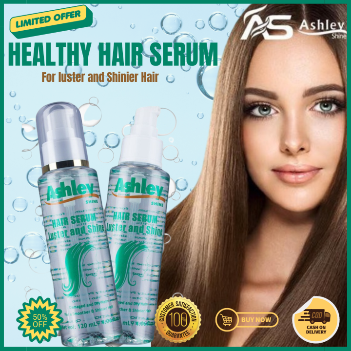 Ashley Shine Hair Serum Luster and Shine Moisturize Repair Hair for ...