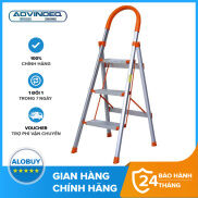 Thang Nhôm Ghế 3 Bậc Bản To Xếp Gọn Advindeq ADS703