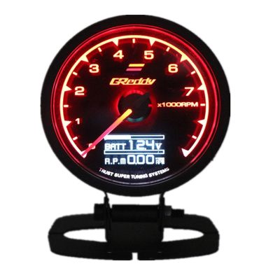 7 Color Turbo Boost Gauge Car Multi LCD Digital Display Racing Meter GReddi Water Temp Oil temp Gauge 62mm 2.5 Inch with Sensor