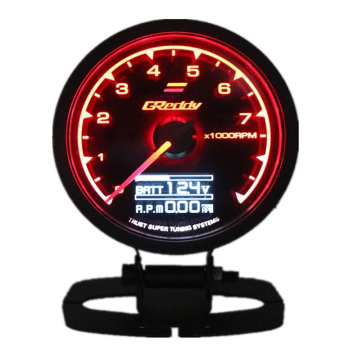 7-color-turbo-boost-gauge-car-multi-lcd-digital-display-racing-meter-greddi-water-temp-oil-temp-gauge-62mm-2-5-inch-with-sensor