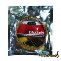 Daddario สายกีตาร์แบบเคลือบ Phosphor Bronze รุ่น  EXP17 (13-56) ของแท้ สำหรับโรงงานกีตาร์