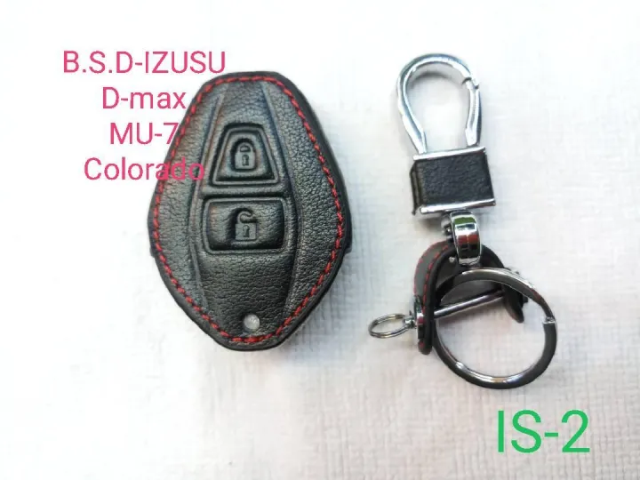 AD.ซองหนังสีดำใส่กุญแจรีโมท IZUSU D-MAX/MU-X/COLORADO(IS-2)