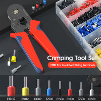 Wire Tubular Terminal Crimping Tools HSC8 6-4A6-6A Self-Adjusting Ratchet Crimping Device High Precision Clamp Sets