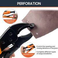 Snap Fastener Kit Adjustable Pliers for Snap Buttons with Snap Button Set for Boat Covers,Canvas