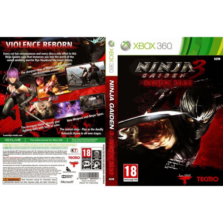 ninja-gaiden-ทุกภาค-xbox-360-นินจาไกเดน-แผ่นเกม-xbox-360-หลับหลับเครื่องแปลง-rgh-jtac-lt2-0-lt3-0