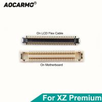 Aocarmo สําหรับ Sony Xperia XZ Premium XZP G8142 G8141 บนเมนบอร์ดจอแสดงผล LCD Flex Cable FPC Connector Clip Plug