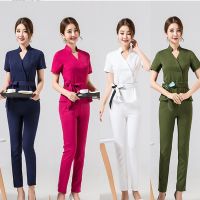 Spa uniform for beauty salon for the cosmetologist thai massage smocks for work Beauty uniforms foot bath technician costume set