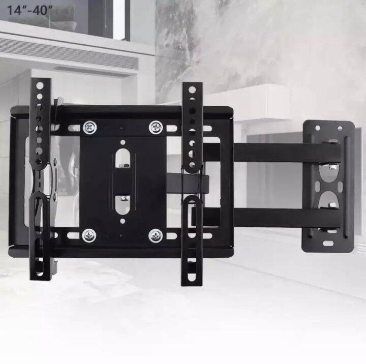 pt-shop-ขาแขวนทีวี-ขายึดจอ-lcd-led-tv-14-40-ยืดได้-ติดผนัง-full-swivel-tilt-led-lcd-tvs-wall-mount-bracket-for-samsung-lg-tcl-sony-tv-14-32-35-38-40-รุ่น-for-1440