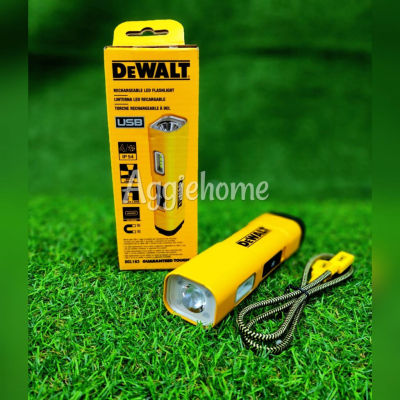 🇹🇭 DEWALT 🇹🇭 ไฟฉาย ส่องสว่าง รุ่น DCL183 ไฟฉาย LED แบบพกพา ปรับได้ 2 ระดับ ไฟส่องสว่าง ไฟฉาย จัดส่ง KERRY 🇹🇭