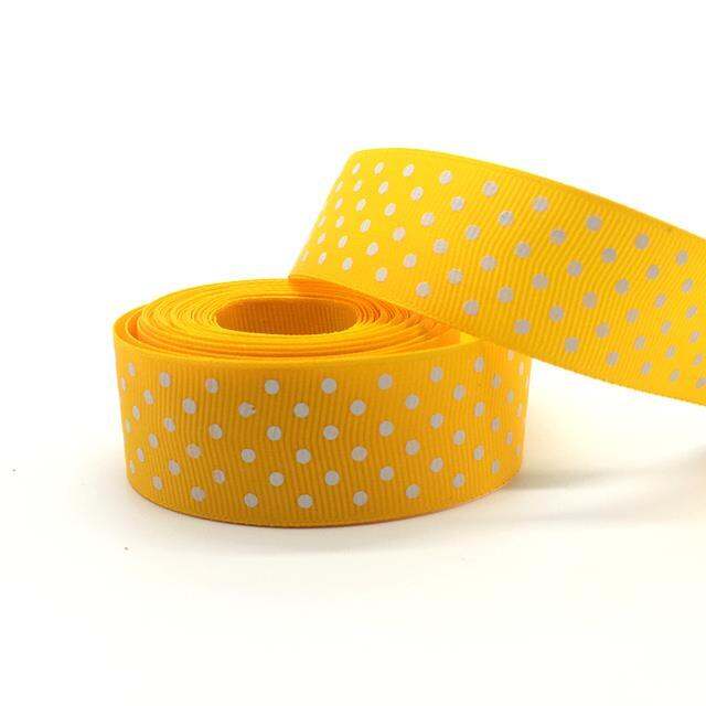 5-yards-10-15-20-25mm-ribbon-wedding-decoration-printing-dots-grosgrain-ribbon-gift-wrapping-hair-bows-diy-christmas-ribbon